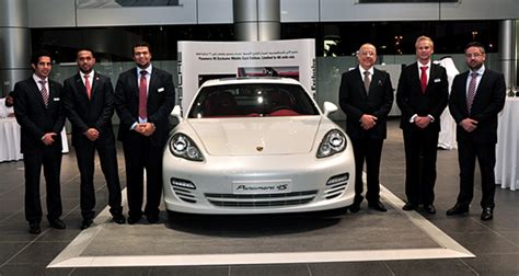 porsche middle east